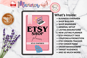 Etsy Shop Business Planner, a Print Template by bellaROSEworkshop (Thumbnail 2 of 3)