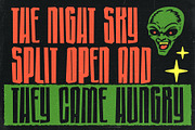 Gravenreach - Rugged Display Font, a Sans Serif Font by Snape Design Studio (Thumbnail 6 of 12)