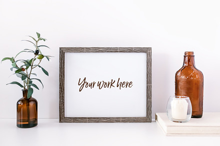 Amberwood Frame Mockup