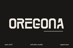 Oregona Condensed Sans Serif