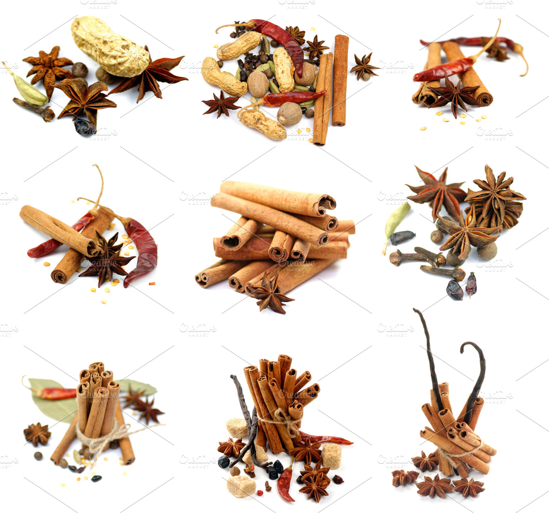 Collections of Spices, a Food & Drink Photo by zhekos