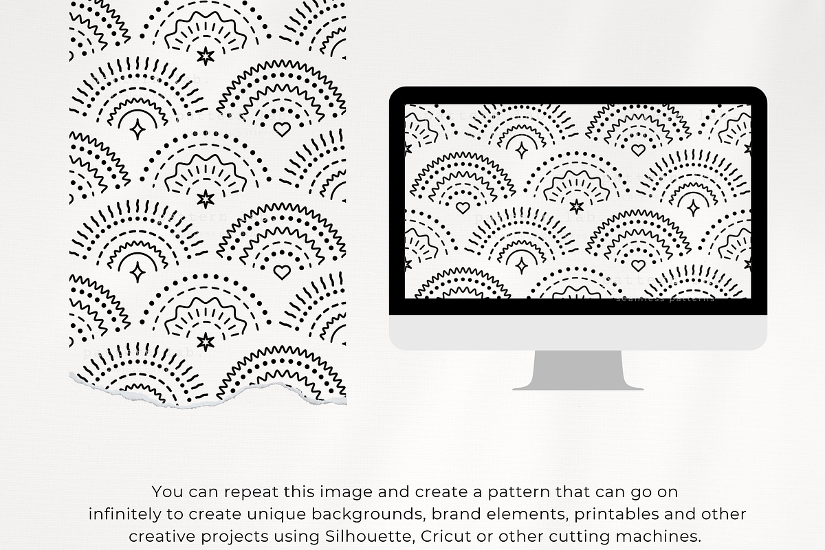 Rainbow Cut file svg dxf eps, an Animal Illustration by PatternLab. (Photo 5 of 6)