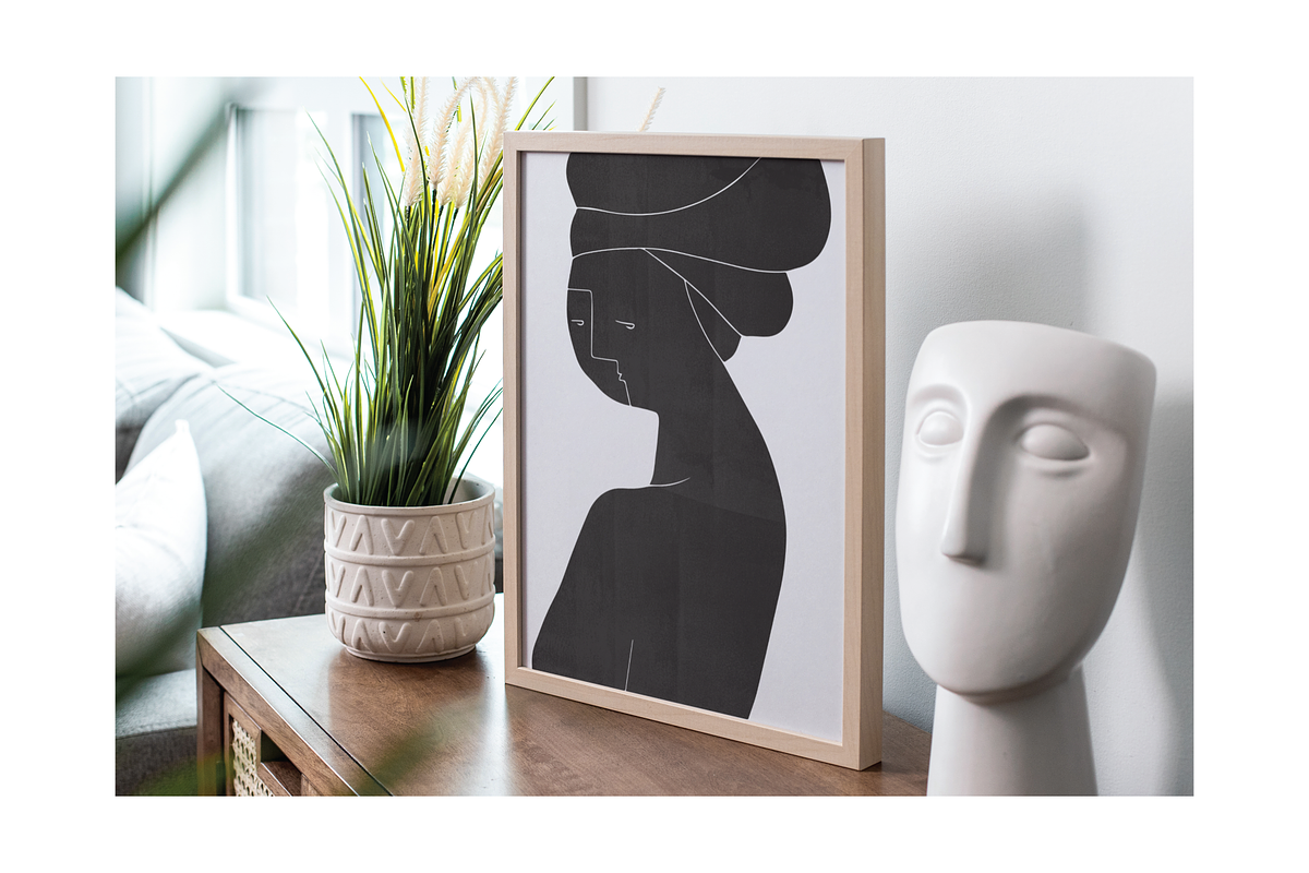 Picture Frame Mockup Mega Bundle 5, a Household Mockup by Saguaro Digital (Photo 17 of 19)