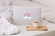Rainbows Sticker Pack, an Object Graphic by natalisart (Thumbnail 4 of 5)