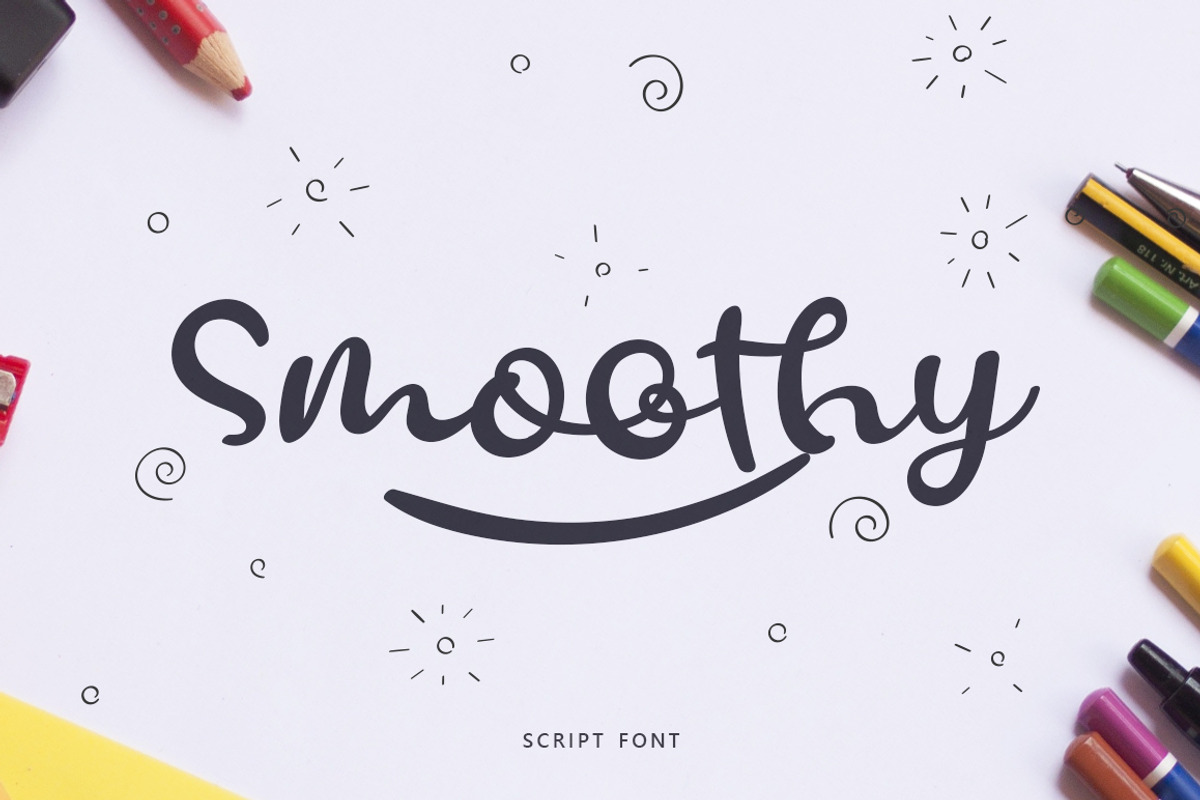 Smoothy - Sweet Bold Script