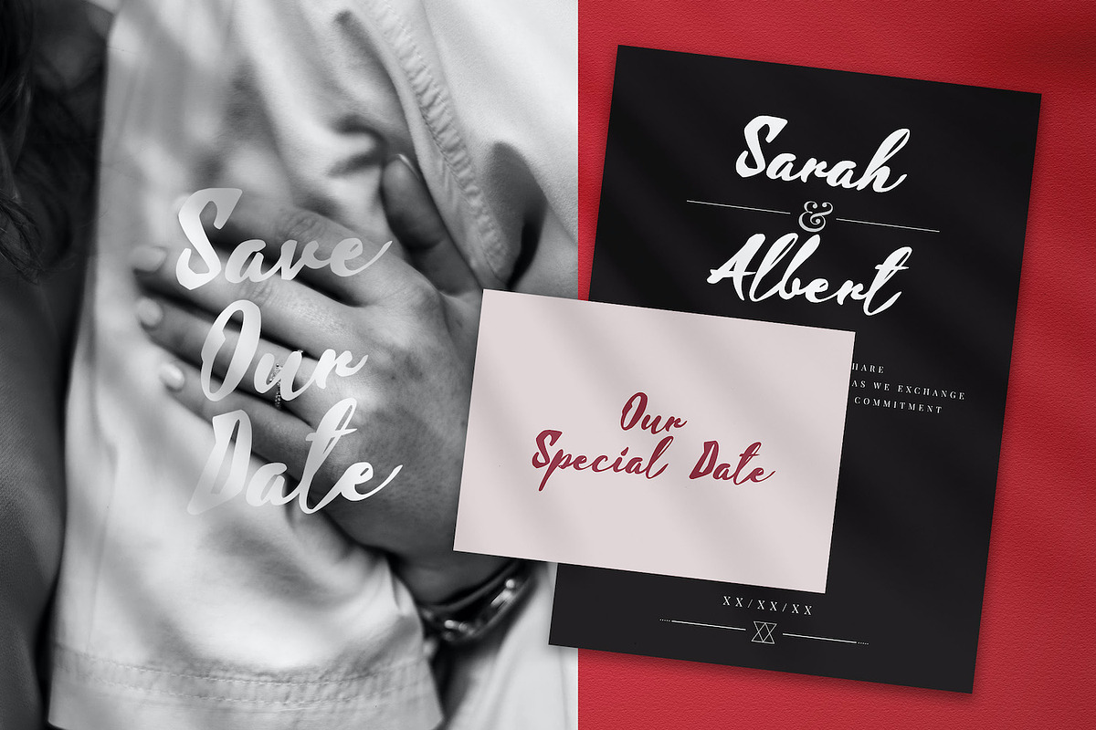 Aline - Handwritten Font, a Script Font by StringLabs (Photo 5 of 12)