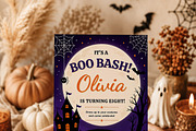 Halloween Boo Bash Invitation, an Invitation Template by Arslan (Thumbnail 5 of 5)