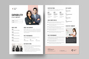 Capability Statement Template, Canva, a Brochure Template by Niofix (Thumbnail 3 of 6)