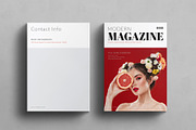 Modern Magazine Template, a Magazine Template by E-Type (Thumbnail 7 of 7)