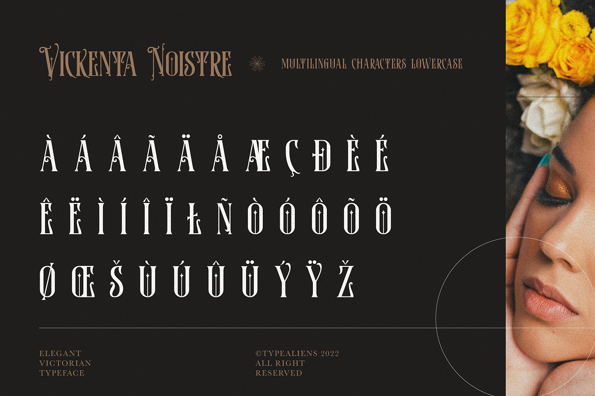 Vickenta Noistre, a Serif Font by ilhamtaro (Photo 10 of 10)