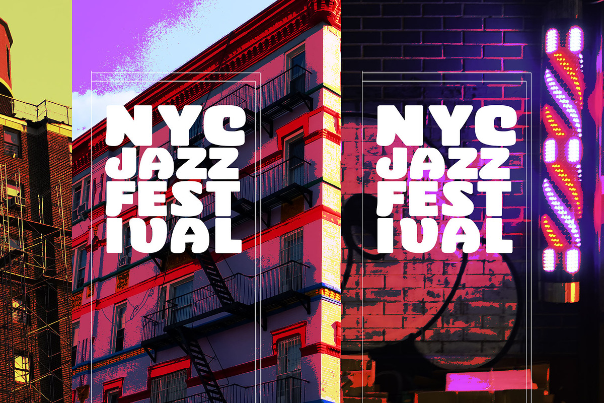 Stubby Typeface preview 3