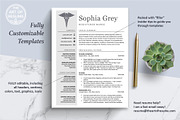 Nursing Medical Resume CV Template, a Resume Template by The Art of Resume (Thumbnail 3 of 8)