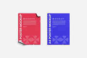 A4 Poster Mockup, a Product Mockup by bimockup (Thumbnail 5 of 6)