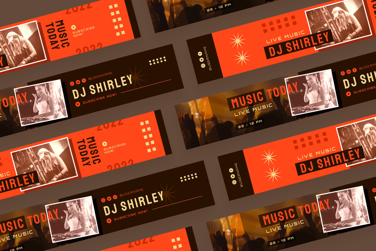 Music Youtube Cover, a Social Media Template by Rahardi Creative (Photo 3 of 4)