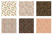 Cherries Digital Paper, a Texture Illustration by Designworld (Thumbnail 2 of 5)