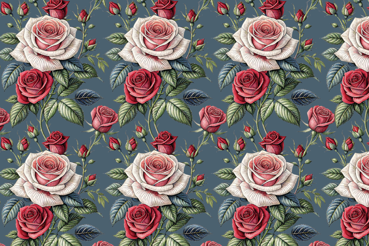English Roses, a Pattern Graphic by Designs by Helen Trupak (Photo 8 of 13)