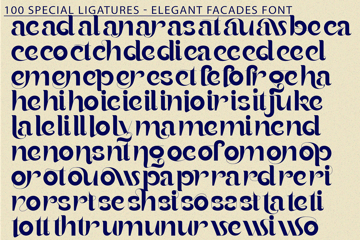 Elegant Facades - Modern Sans Font, a Sans Serif Font by 177Studio (Photo 8 of 8)