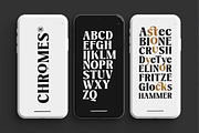 Chromes - Vintage Display Serif, a Serif Font by Godzillab (Thumbnail 8 of 12)