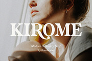 Kirome – Modern & Beauty Serif, a Serif Font by BrandSemut (Thumbnail 1 of 12)