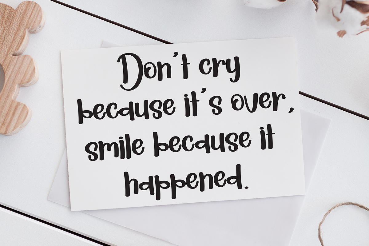 Unity Sticker | Script Font, a Handwritten Font by Scratchones (Photo 3 of 8)