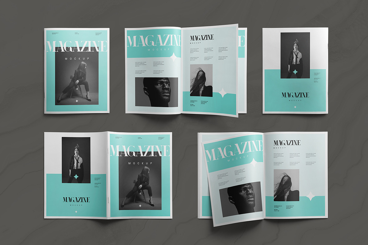 Magazine Mockup, a Product Mockup by DesignNeutrons (Photo 4 of 4)
