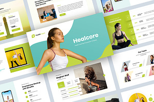 Healthcare Keynote Presentation, a Presentation Template by Flat Icons