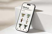 Minimal iPhone 17 Pro Mockup, an iPhone Mockup by RamStudio2 (Thumbnail 4 of 9)