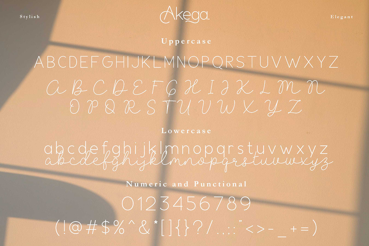 Akega Font Duo, a Script Font by Flawless And Co (Photo 6 of 12)