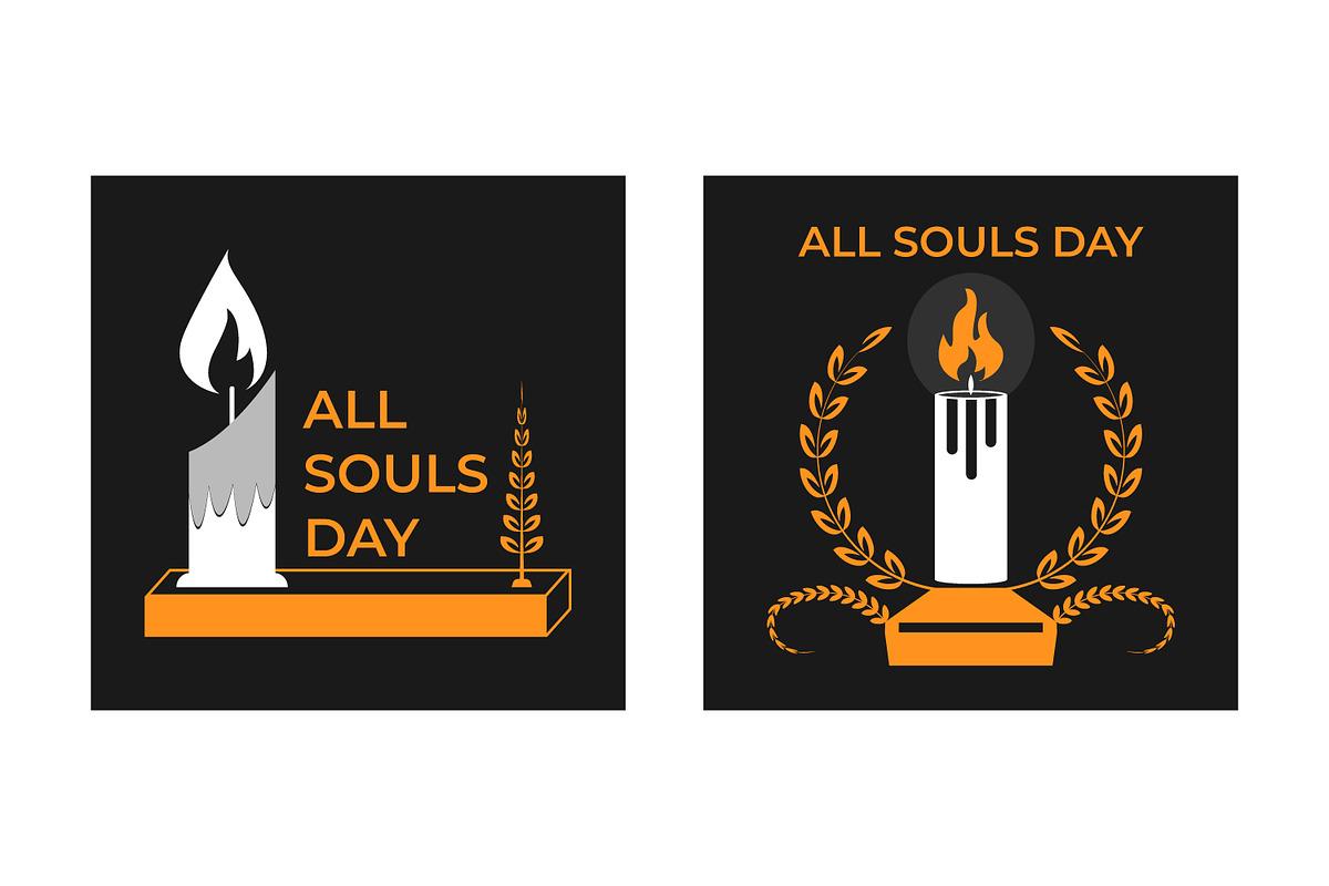 All Souls Day illustration, a Decorative Illustration by Lakhan1998 (Photo 5 of 6)