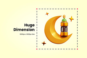 3D Ramadhan Element