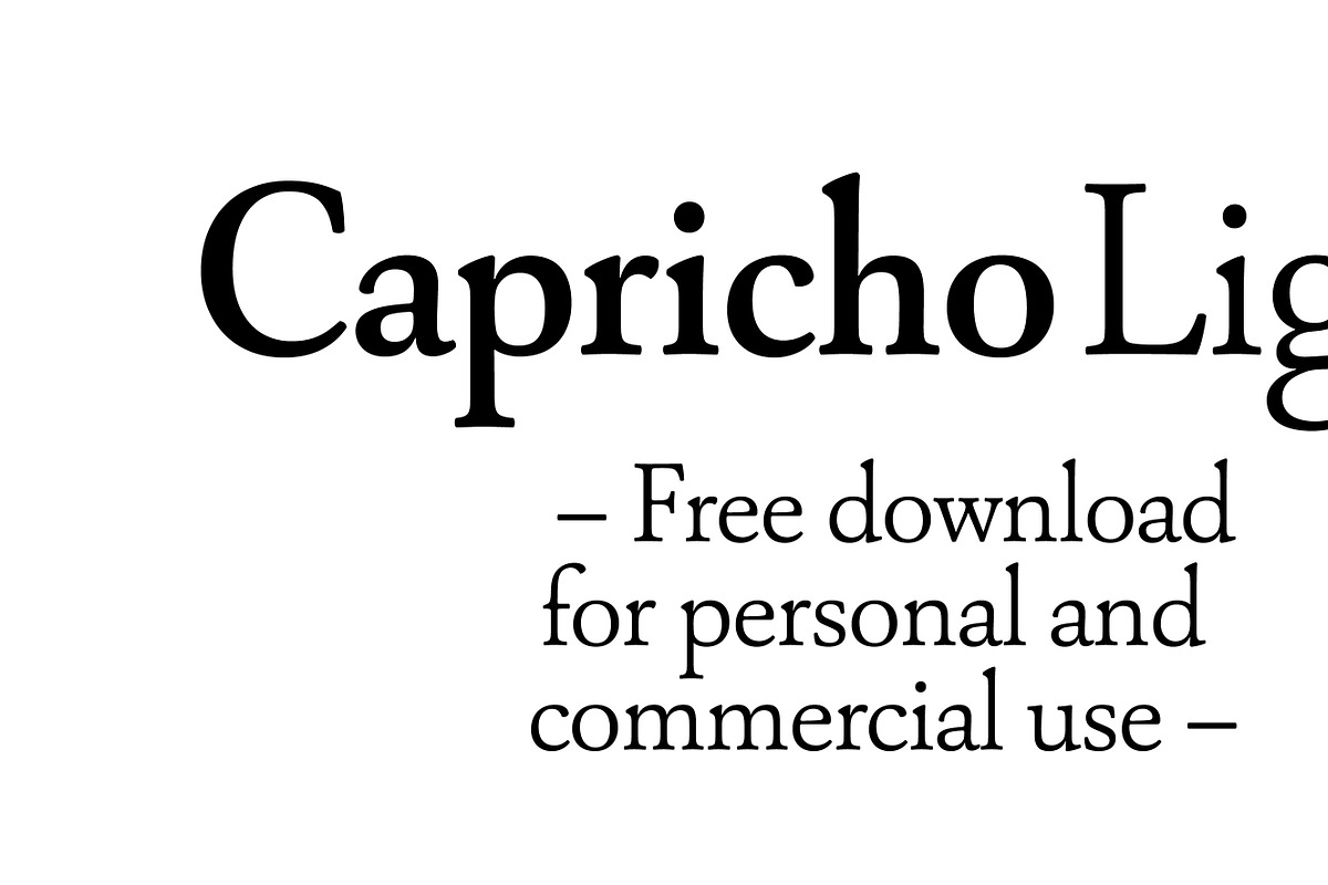 Capricho, a Serif Font by Hoftype (Photo 10 of 14)