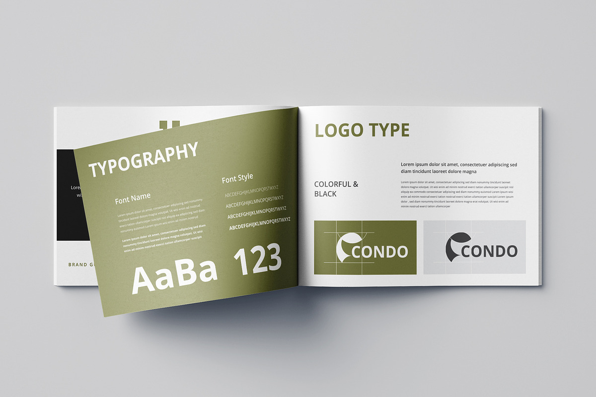 Brand Guidelines, a Brochure Template by Pixelpick (Photo 3 of 10)