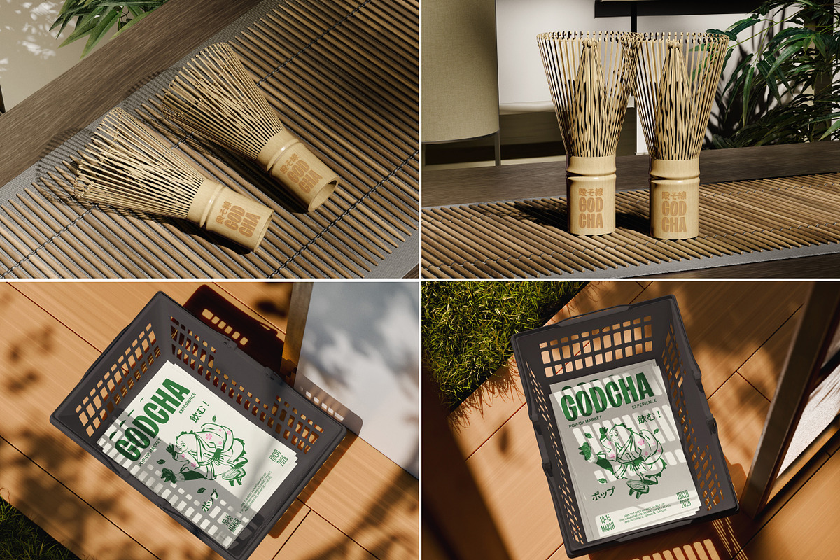 40+ Matcha Mockup & Packaging Bundle, a Packaging Mockup by Vitora Mockup (Photo 8 of 13)