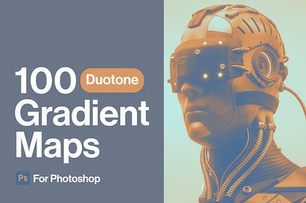 100 Duotone Gradients, a Gradient Add-On by iHemalaya