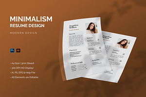 Minimalism - Resume Template