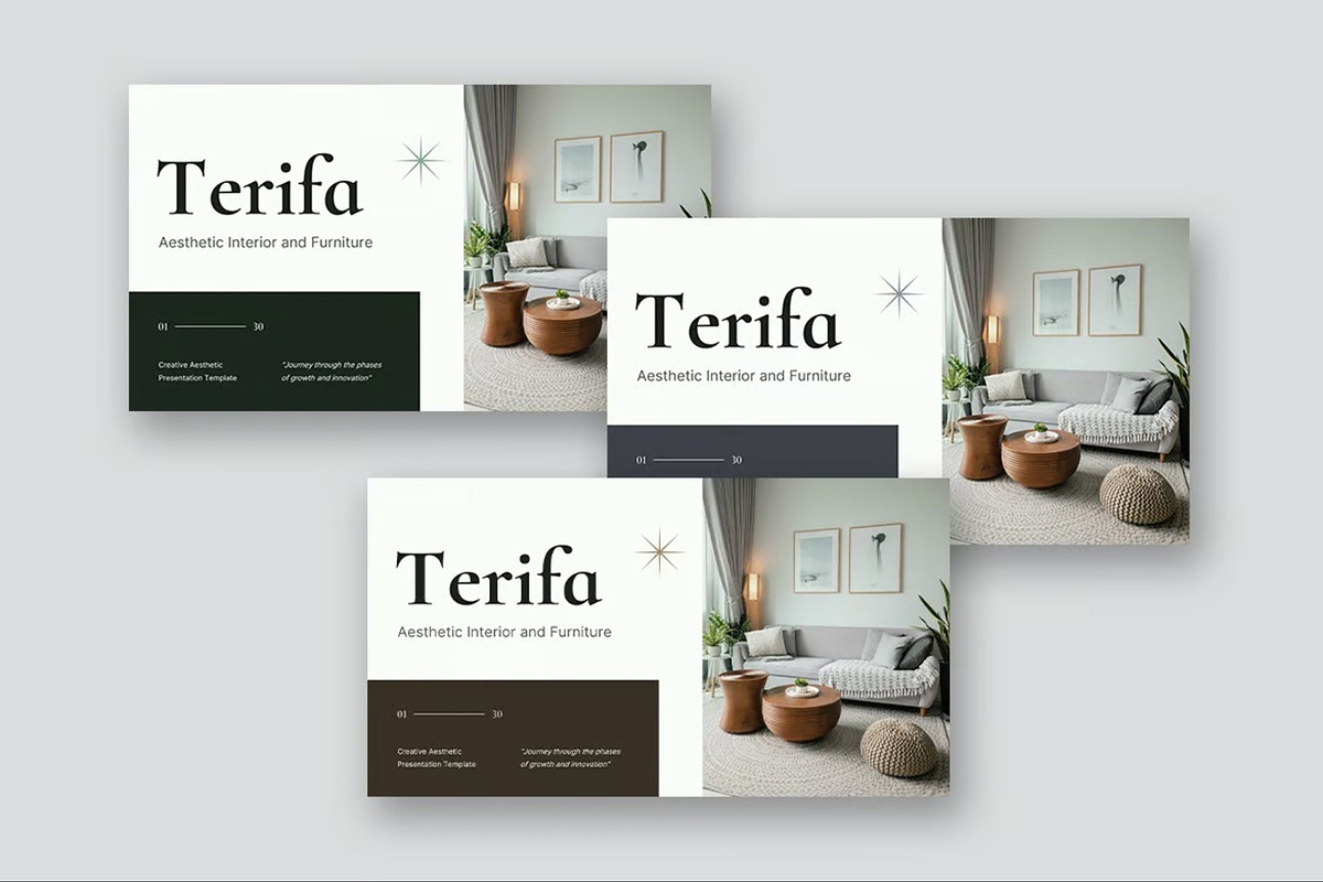 Interior and Furniture Powerpoint, a Presentation Template by Fit-tee (Photo 7 of 10)