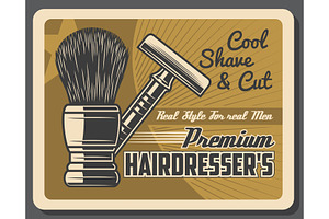 Shave And Hairdresser Barber Shop