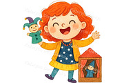 Creative kids clipart PNG set, an Education Illustration by Bubert Art (Thumbnail 5 of 5)