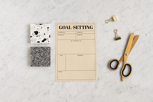 Daily, Project, Goal Planner Set