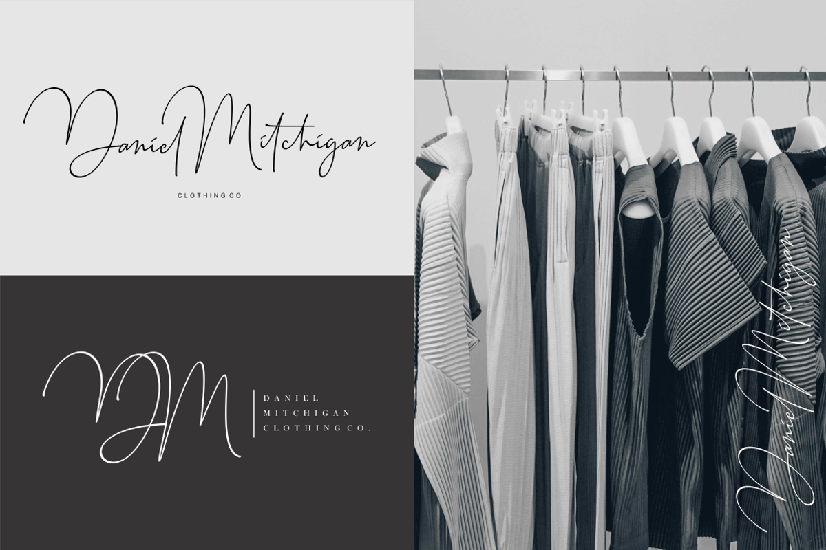 Baltimore - 4 Font Family, a Script Font by Sronstudio (Photo 14 of 17)