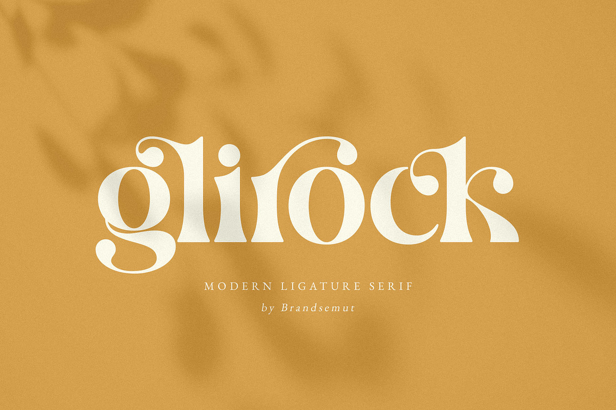 Glirock || Modern Ligature Serif, a Serif Font by BrandSemut (Photo 1 of 13)