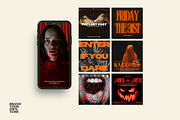 Halloween Canva Template Set 1, a Templates & Theme by BYOTstudios (Thumbnail 3 of 11)
