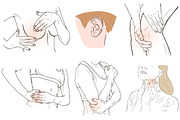 Human body parts, a Background Graphic by lycka (Thumbnail 2 of 3)