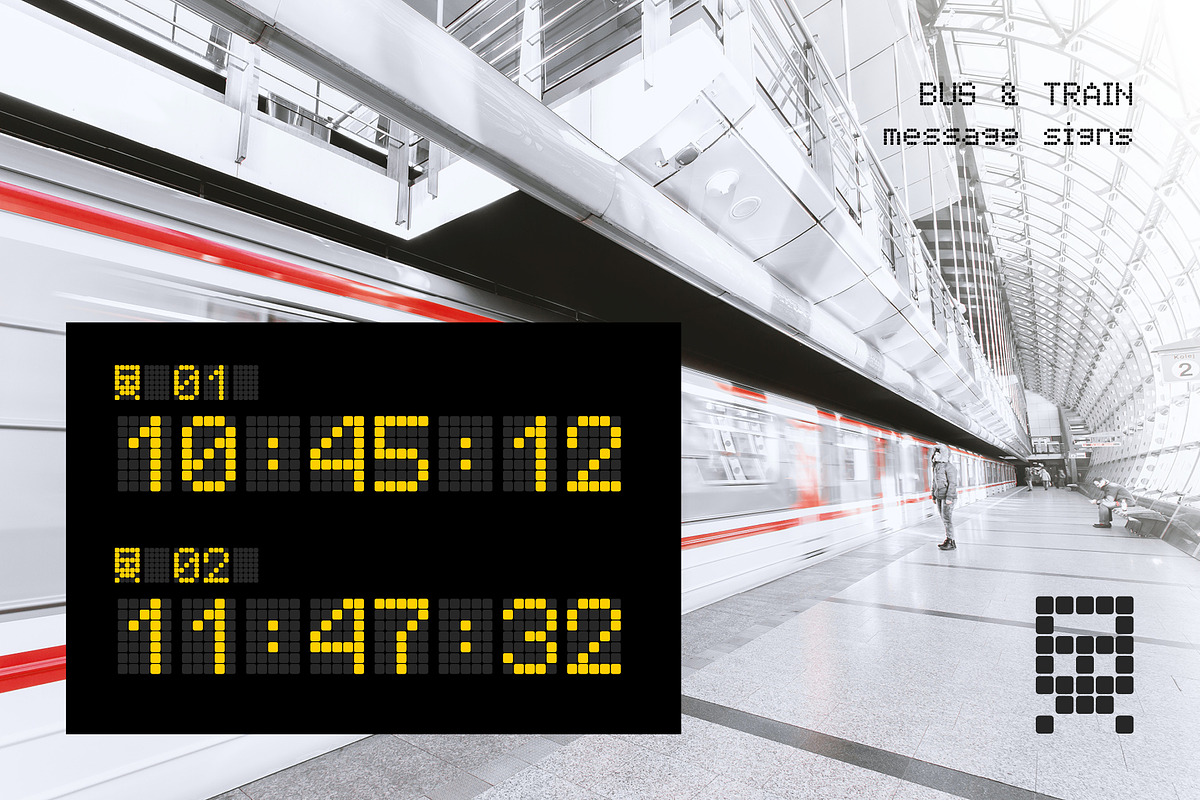 Ruled By Bytes Typeface preview 8