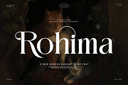 Rohima Modern Serif Font, a Serif Font by Perfectype (Thumbnail 1 of 8)