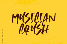 Musician Crush - Vibrant Font