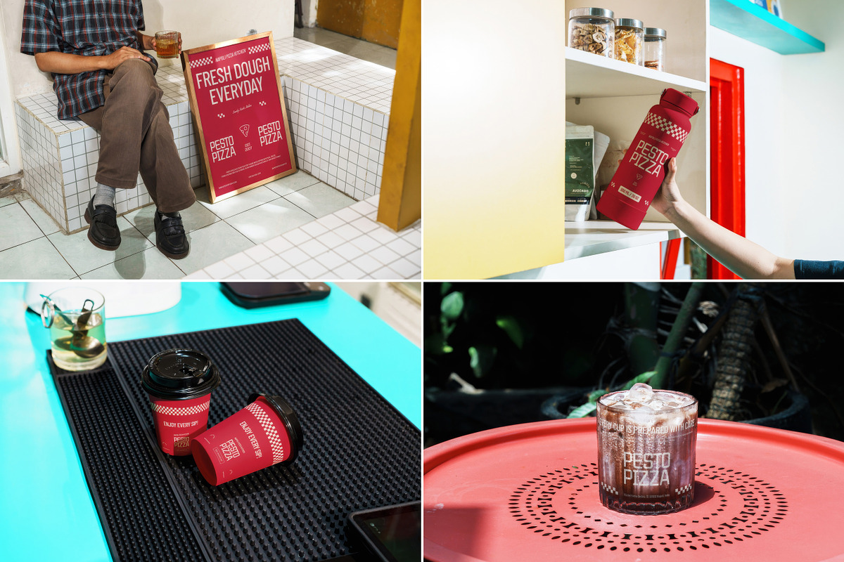 Pizza & Coffee Shop Mockups, a Product Mockup by Vitora Mockup (Photo 6 of 15)