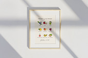 Hand-Drawn Fruits & Veggies Bundle, a Food Illustration by Ellie Haldors Design (Thumbnail 3 of 6)