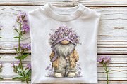 Whimsical Spring Gnome Clipart, an Illustration by OK Design (Thumbnail 5 of 6)