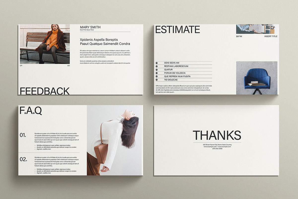 Services & Pricing Guide Template, a Presentation Template by E-Type (Photo 5 of 5)